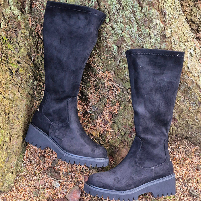 UNA HEALY - Treasure Long Leg Boot - Black