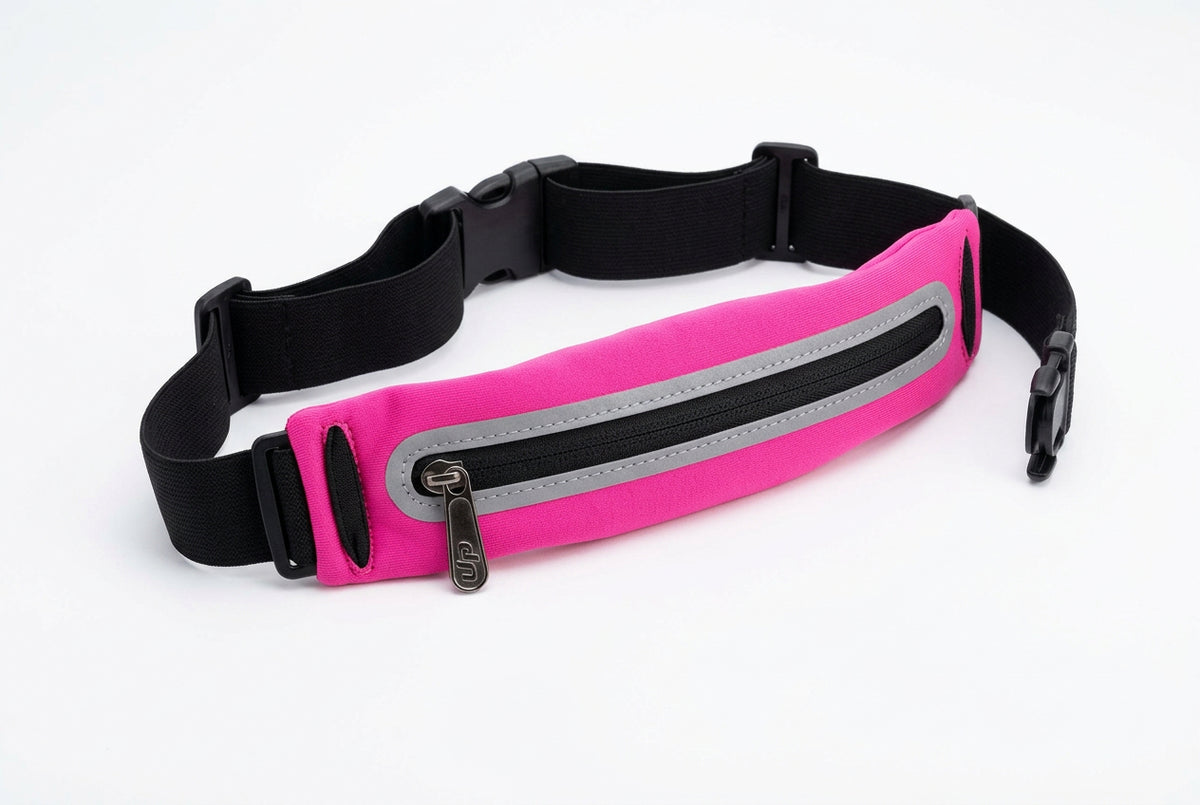 ULTIMATE PERFORMANCE : Runner's Expandable Waistbag - Pink