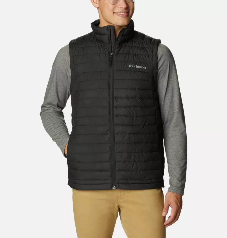 COLUMBIA Men's Silver Falls Packable Insulated Vest Black – The Cope