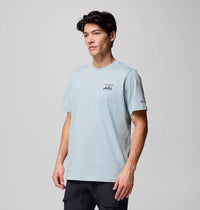 COLUMBIA Men's Explorers Canyon Back Graphic T-Shirt - Blue