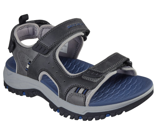SKECHERS : Men's Relaxed Fit: Prewitt - Rigdon Sandals - Black