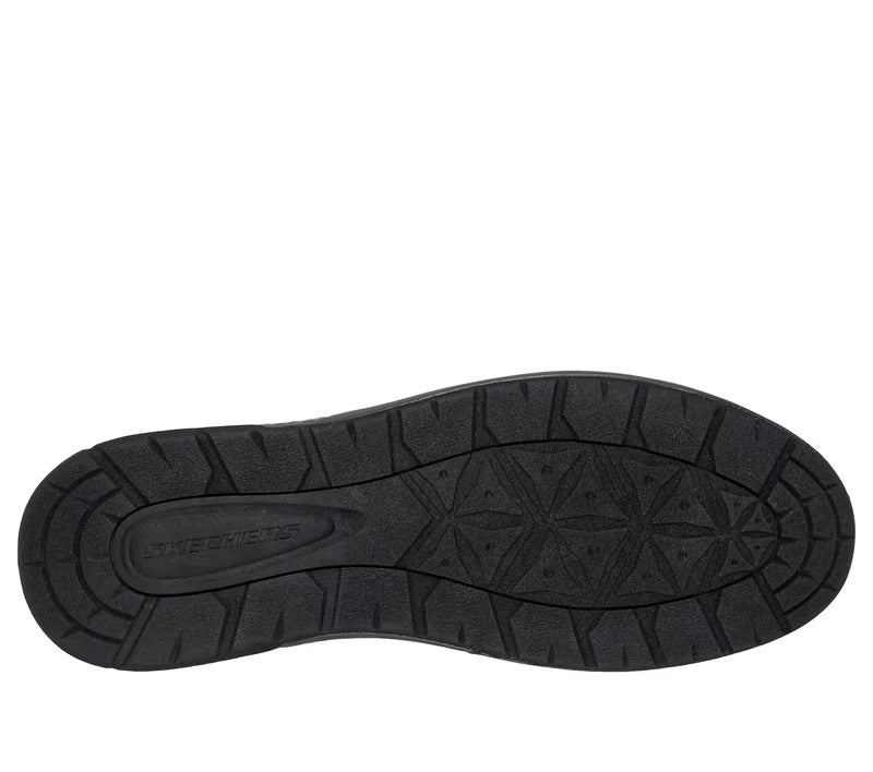 SKECHERS Waterproof Relaxed Fit Garlan - Pryor Men's Shoes - Black