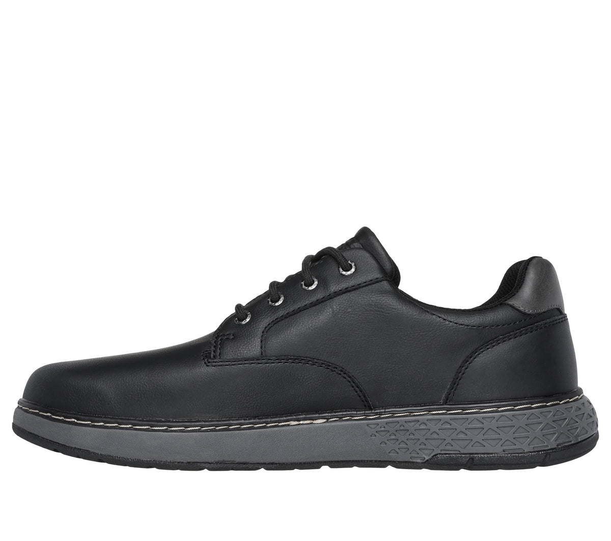 SKECHERS Waterproof Relaxed Fit Garlan - Pryor Men's Shoes - Black