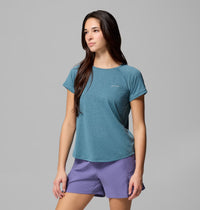 COLUMBIA Women's Bogata Bay Technical T-Shirt - Everblue