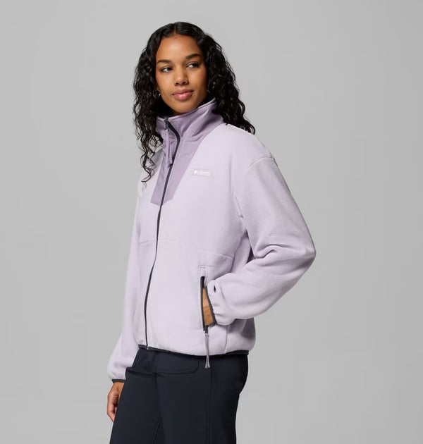COLUMBIA Women's Sequoia Grove Full Zip Fleece - Lavendar