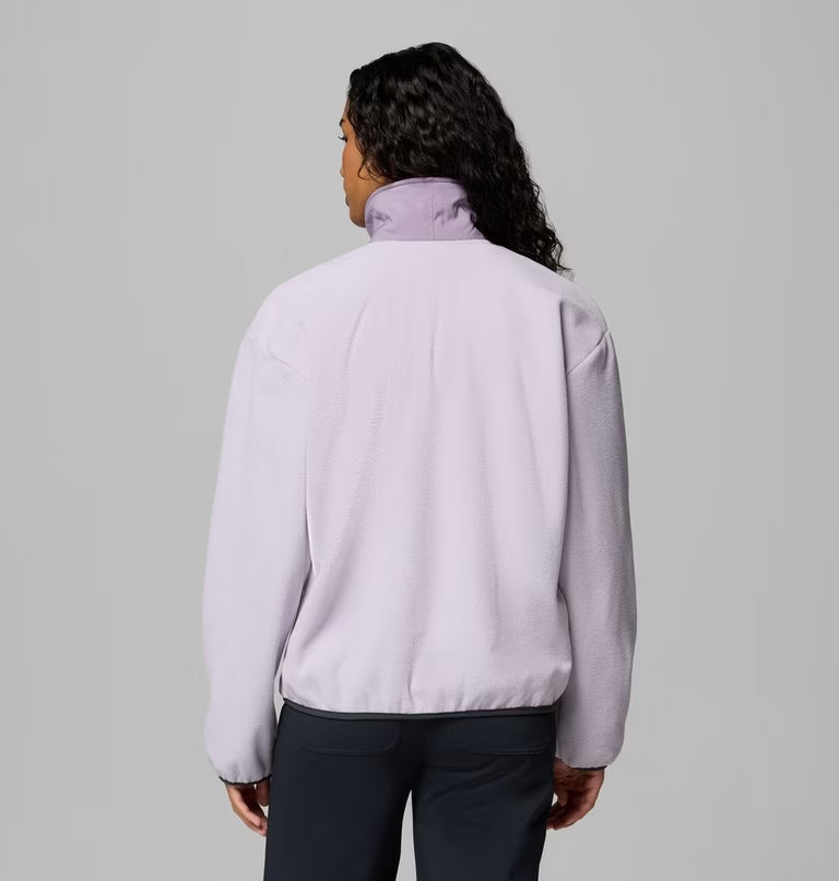COLUMBIA Women's Sequoia Grove Full Zip Fleece - Lavendar