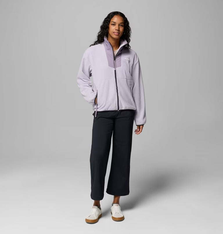 COLUMBIA Women's Sequoia Grove Full Zip Fleece - Lavendar