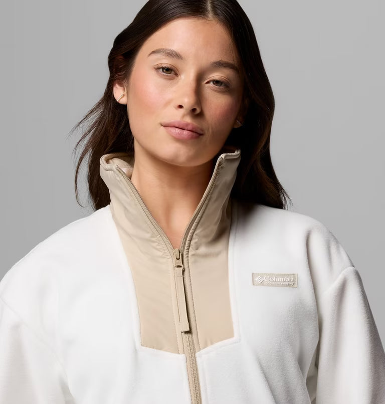 COLUMBIA Women's Sequoia Grove Half Zip Fleece -Stone