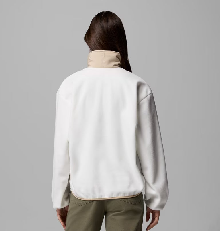 COLUMBIA Women's Sequoia Grove Half Zip Fleece -Stone