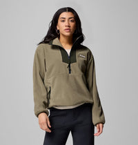 COLUMBIA Women's Sequoia Grove Half Zip Fleece - Green