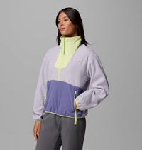 COLUMBIA Women's Sequoia Grove™ Half Zip Fleece - Lavendar