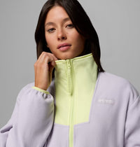 COLUMBIA Women's Sequoia Grove™ Half Zip Fleece - Lavendar
