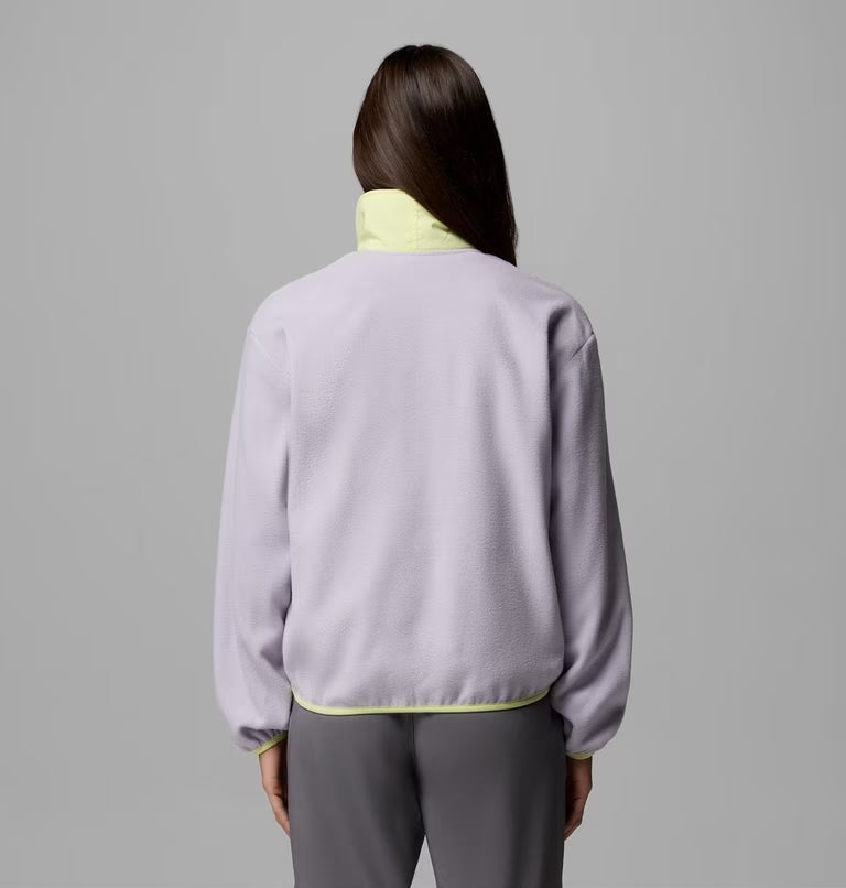 COLUMBIA Women's Sequoia Grove™ Half Zip Fleece - Lavendar