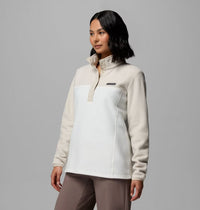 COLUMBIA Women's Benton Springs Half Snap Pullover - Stone