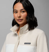 COLUMBIA Women's Benton Springs Half Snap Pullover - Stone