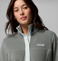 COLUMBIA Women's Benton Springs Half Snap Pullover - Sage