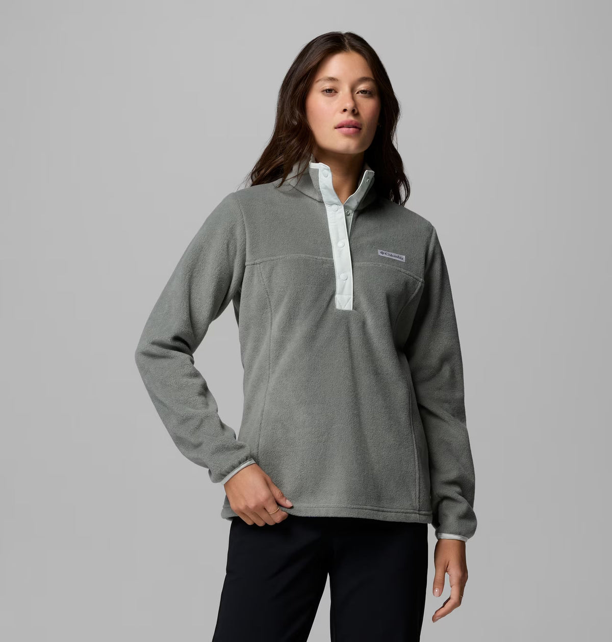 COLUMBIA Women's Benton Springs Half Snap Pullover - Sage