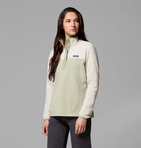 COLUMBIA Women's Benton Springs Half Snap Pullover - Sage/Stone