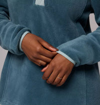 COLUMBIA Women's Benton Springs Half Snap Pullover - Blue