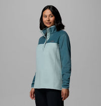 COLUMBIA Women's Benton Springs Half Snap Pullover - Everblue