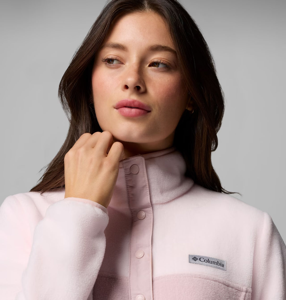 COLUMBIA Women's Benton Springs Half Snap Pullover - Pink
