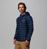 COLUMBIA Men's Lake 22 II Down Hooded Jacket - Navy