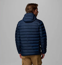 COLUMBIA Men's Lake 22 II Down Hooded Jacket - Navy