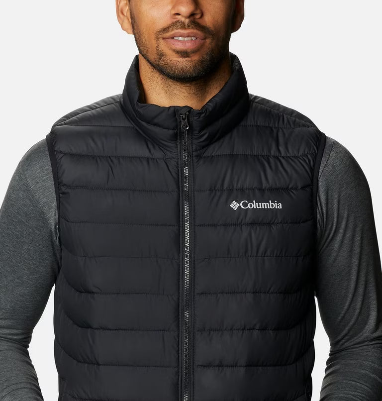 COLUMBIA Men's Powder Lite II Insulated Vest - Black