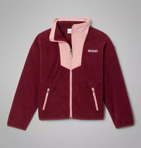 COLUMBIA Girl's Sequoia Grove Fleece Jacket - Wine