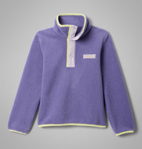 COLUMBIA Girl's Helvetia II Sherpa Half Snap Fleece - Lavender