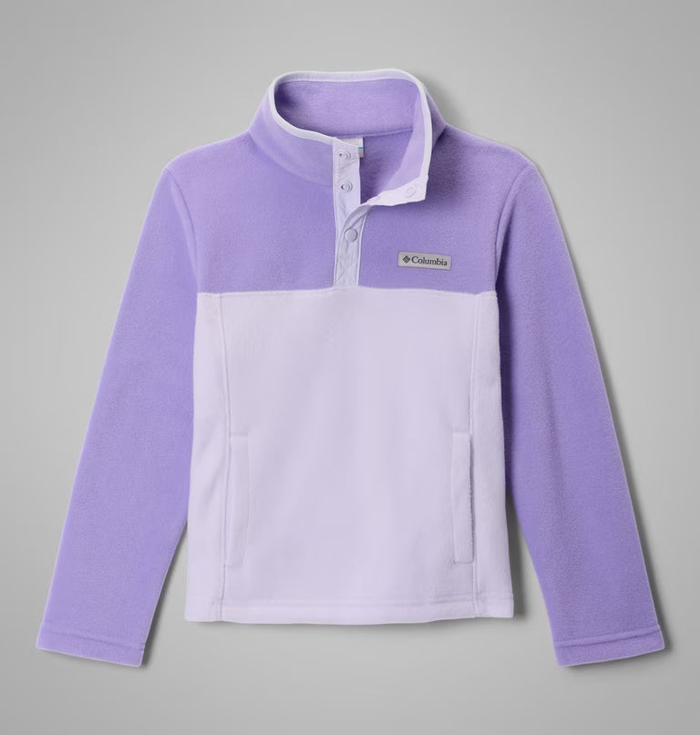 COLUMBIA Youth Steens Mountain™ II Half Snap Fleece - Purple