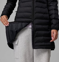 COLUMBIA Women's Lake 22 II Down Long Hooded Jacket - Black