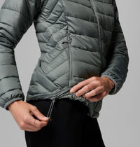 COLUMBIA Women’s Powder Lite II Hooded Insulated Jacket - Sage