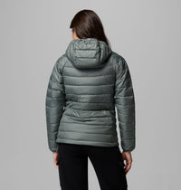 COLUMBIA Women’s Powder Lite II Hooded Insulated Jacket - Sage