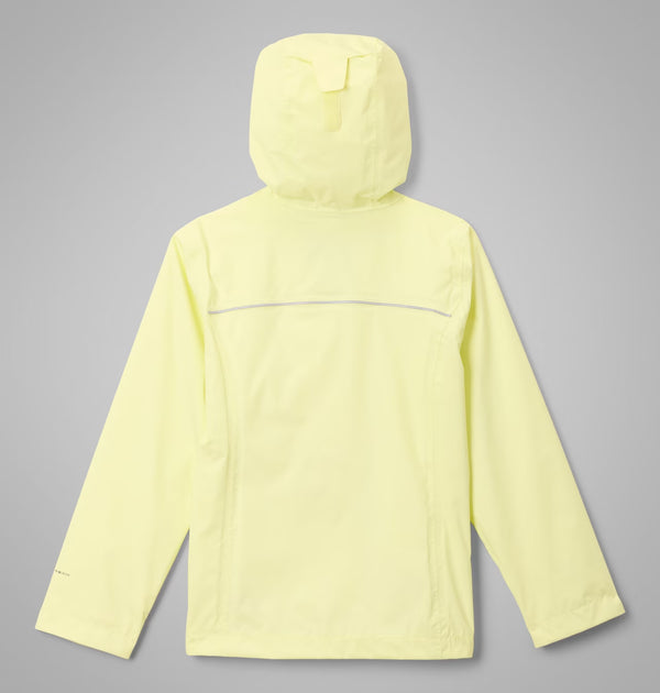 COLUMBIA Girls' Arcadia II Waterproof Jacket - Yellow