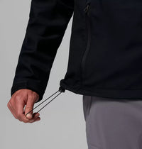 COLUMBIA Men's Ascender II Hooded Softshell Hiking Jacket - Black