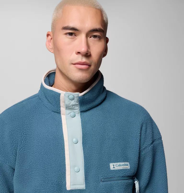 COLUMBIA Men's Helvetia Streetwear Fleece - Blue