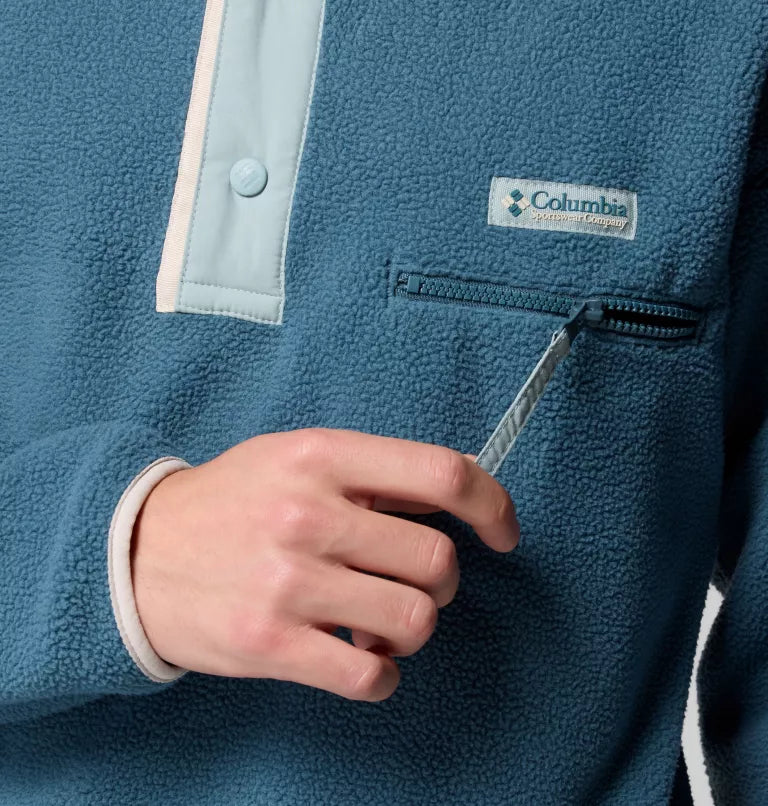 COLUMBIA Men's Helvetia Streetwear Fleece - Blue