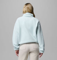 COLUMBIA Women's Helvetia™ II Cropped Sherpa Half Snap Fleece - Teal