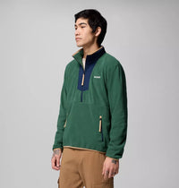 COLUMBIA Men's Sequoia Grove Half Zip Fleece - Green