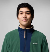 COLUMBIA Men's Sequoia Grove Half Zip Fleece - Green