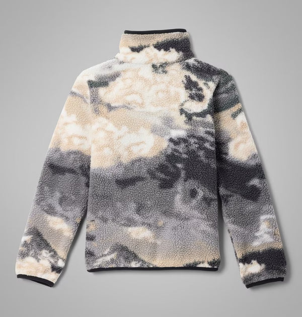 COLUMBIA Youth Helvetia II Sherpa Printed Half Snap Fleece
