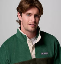 COLUMBIA Men's Steens Mountain II Half Snap Fleece - Green