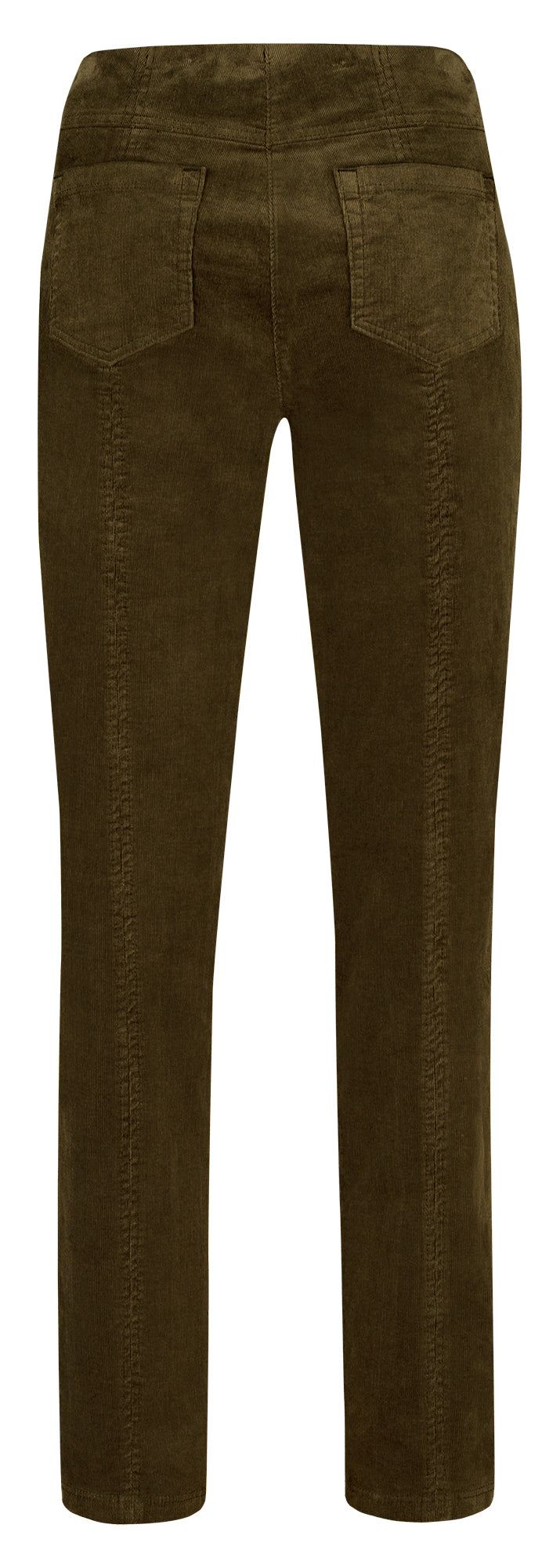 ROBELL Efi 78cm Cord Trouser - Brown