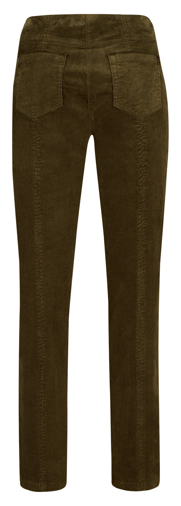 ROBELL Efi 78cm Cord Trouser - Brown