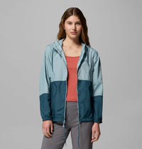 COLUMBIA Women's Flash Forward II Hooded Windbreaker - Everblue