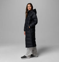 COLUMBIA Women's Pike Lake III Long Hooded Puffer Jacket - Black