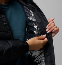 COLUMBIA Women's Pike Lake III Long Hooded Puffer Jacket - Black