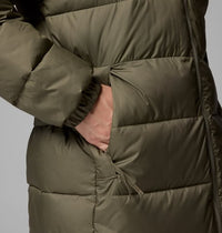 COLUMBIA Women's Pike Lake III Long Hooded Puffer Jacket - Green