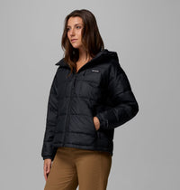 COLUMBIA Women's Pike Lake III Hooded Puffer Jacket - Black